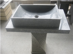 Chinese Good Quality Black Granite Sinks & Basins