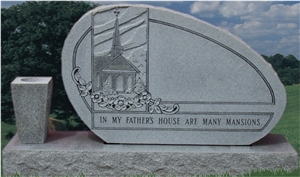 Competitive Prices Of China Grey Granite Memorials