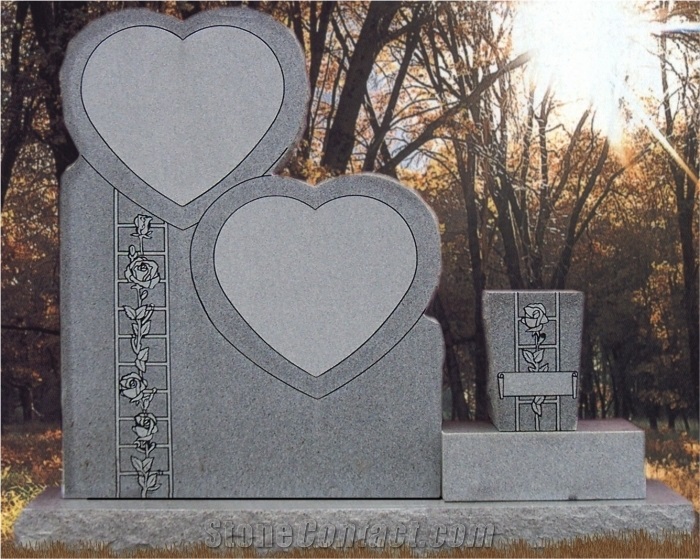 Competitive Prices Of China Grey Granite Memorials
