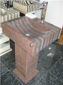 Design Sinks Multicolor Granite Basins for Bath
