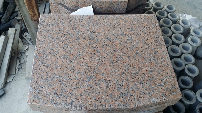 G562 Granite Red Stone China Style Tombstones