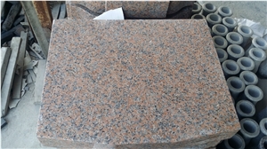 G562 Granite Red Stone China Style Tombstones