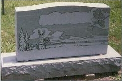 Good Designed China Granite Natural Memorial