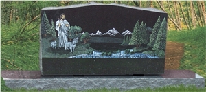 Granite Memorial Monuments Garden Decoration