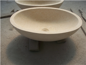 Luxury Begie Natural Stone Sinks and Basins Luxury Begie Natural Stone Sinks and Basins