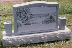 Memorial Monument, Chinese Natural White Granite