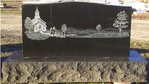 Memorial Monuments China Cheap Popular Granite