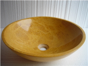 Natural Marble River Stone Wash Basin