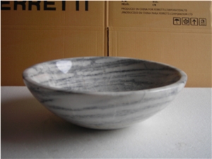 Natural Marble River Stone Wash Basin