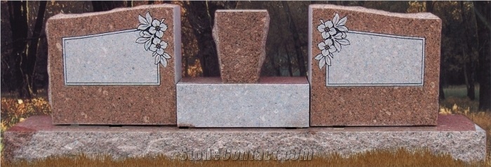 Polished Brown Granite Beautiful Style Memorials