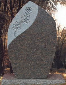 Simply Design Chinese Granite Memorial Monuments