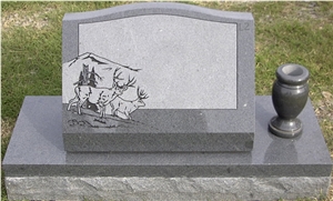 Special Shape China Granite Memorial Monuments