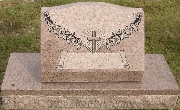 Special Shape China Granite Memorial Monuments
