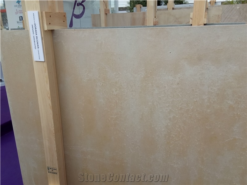 Arenisca Dorada Incomar Slabs, Tiles Size