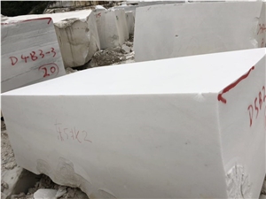 Lincoln White Marble Block