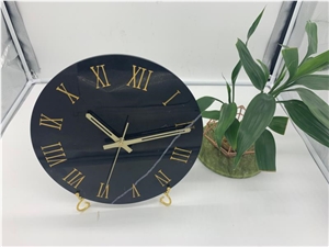 Natural Marble Clock Wall Clock