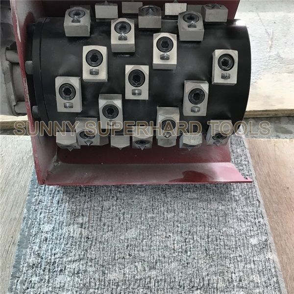 D110mm Scratching Roller Bush Hammer Tooling