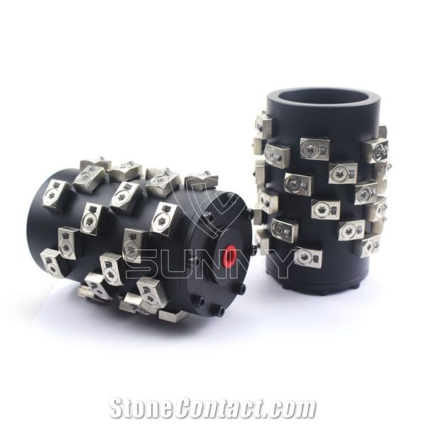 D110mm Scratching Roller Bush Hammer Tooling