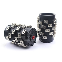 D110mm Scratching Roller Bush Hammer Tooling