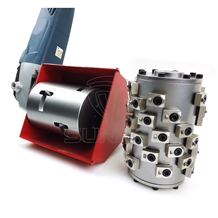 D110mm Scratching Roller Bush Hammer Tooling