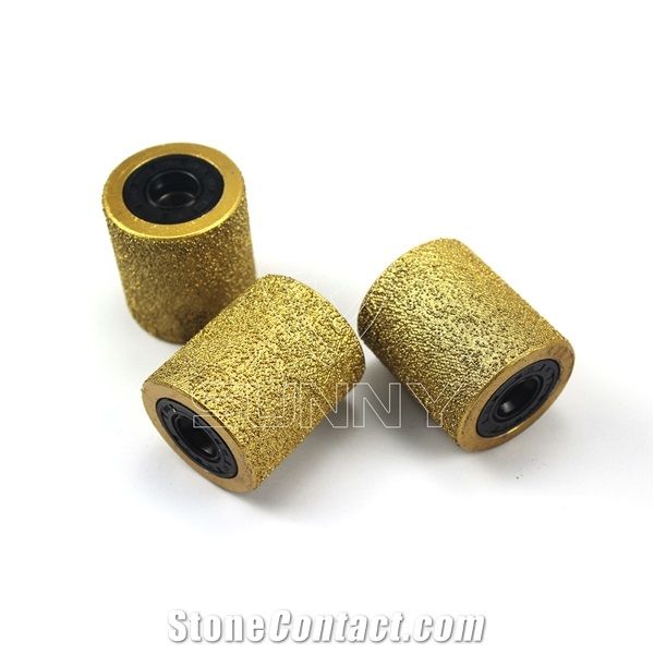 Diamond Bush Hammer Roller