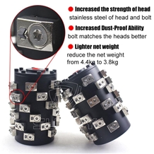 M14 Scratching Bush Hammer Roller for Hand Grinder