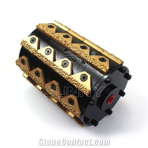 M14 Scratching Bush Hammer Roller for Hand Grinder