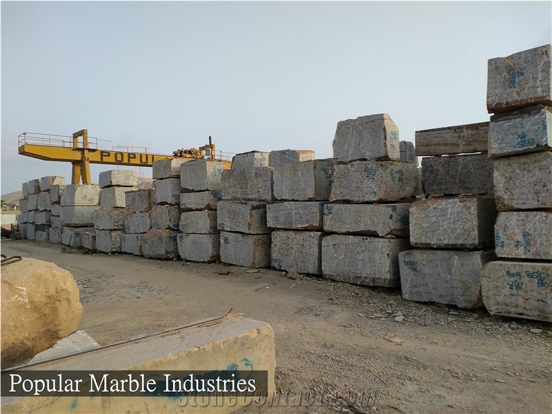 Black & Gold Marble Blocks (Portoro Marble)