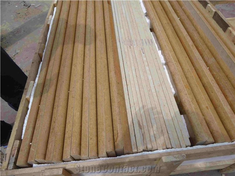 Indus Gold Marble Steps and Riser
