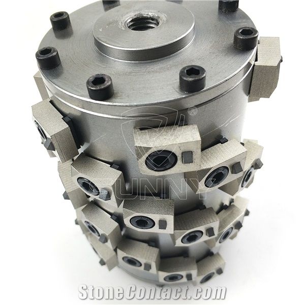 Scratching Diamond Bush Hammer Tooling for Granite