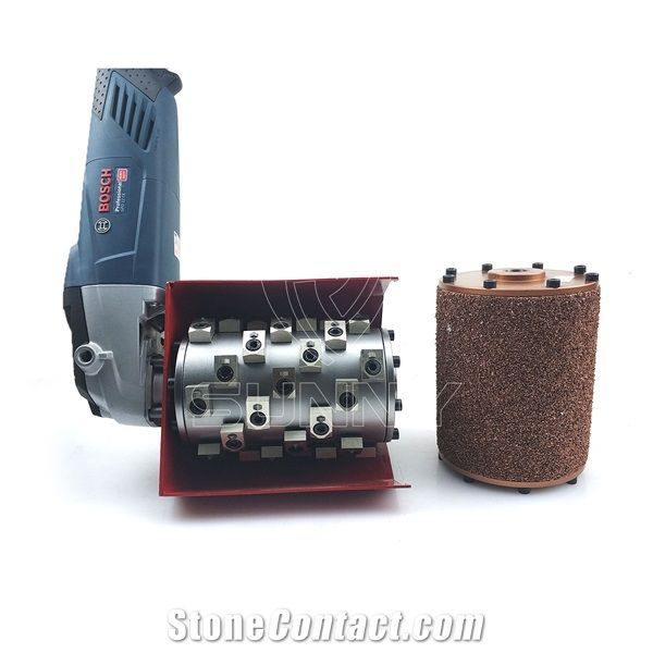 Scratching Diamond Bush Hammer Tooling for Granite