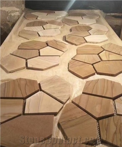 Beige Sandstone Irregular Flagstone
