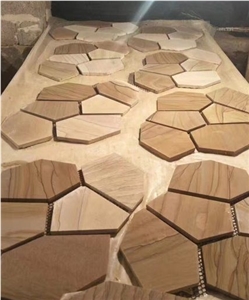 Beige Sandstone Irregular Flagstone Beige Sandstone Irregular Flagstone