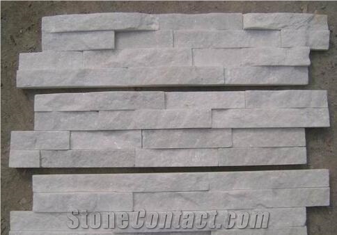 Chinese White Quartzite Stone Veneer (Own Factory)
