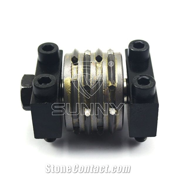 Medium Comma Finishing Bush Hammer Roller