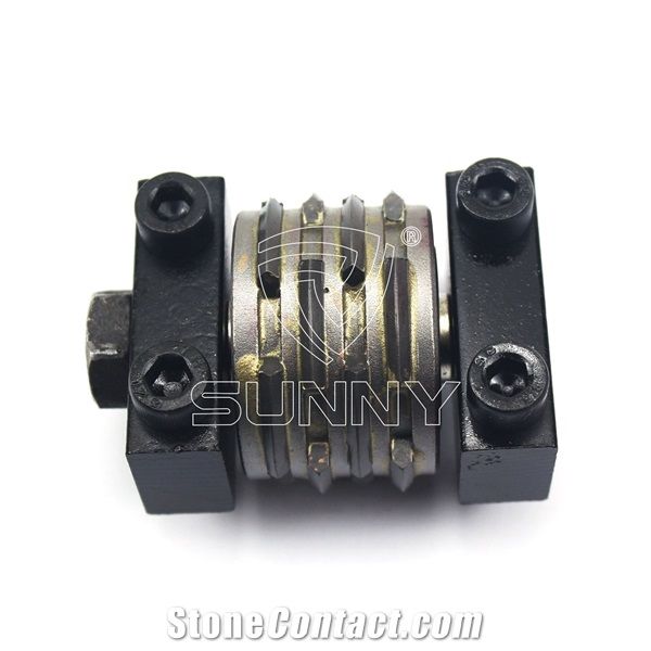 Medium Comma Finishing Bush Hammer Roller