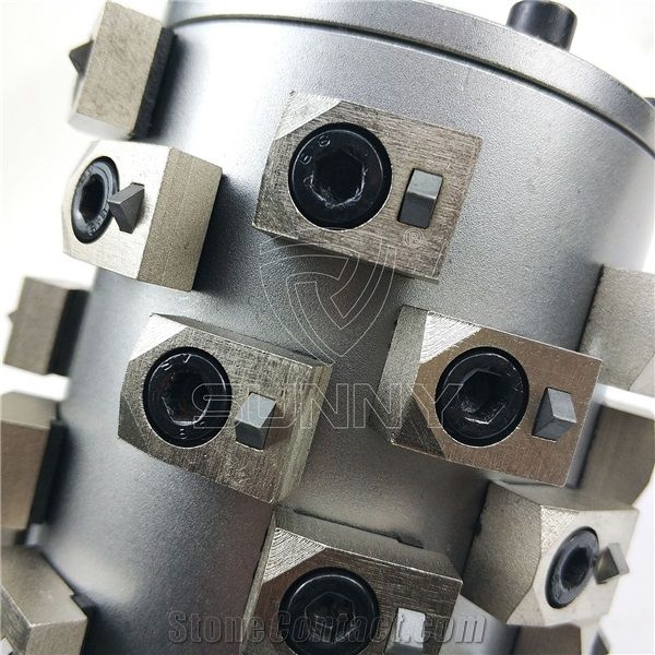 Scratch Diamond Bush Hammer Roller for Angle