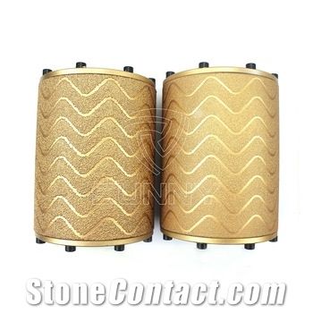 Scratching Bush Hammer Rollers for Grinding