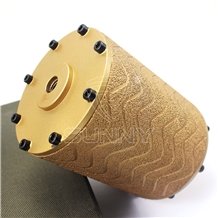 Scratching Bush Hammer Rollers for Grinding