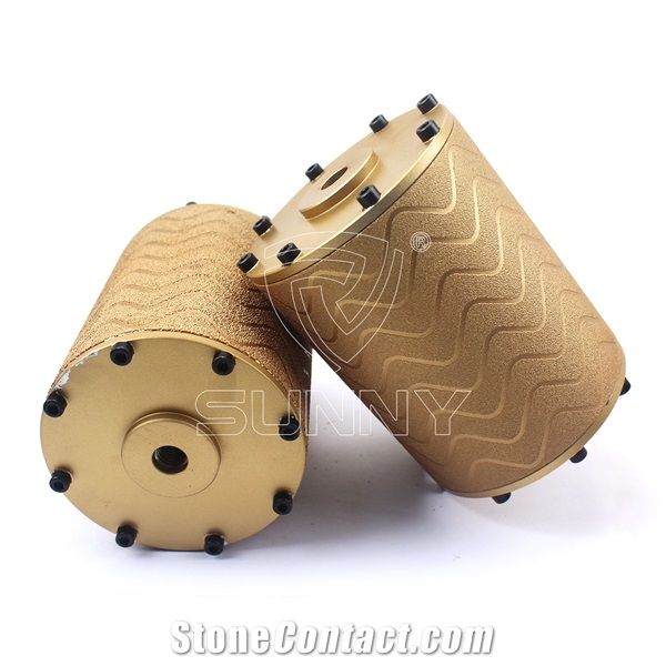 Scratching Bush Hammer Rollers for Grinding