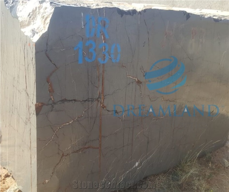 Noir Aziza Black Marble Block, Tunisia Black Marble