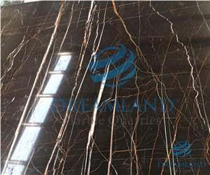 Noir Aziza Black Marble Block, Tunisia Black Marble