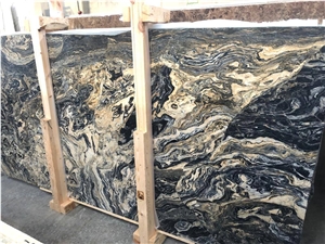 Nero Picasso Marble Slabs