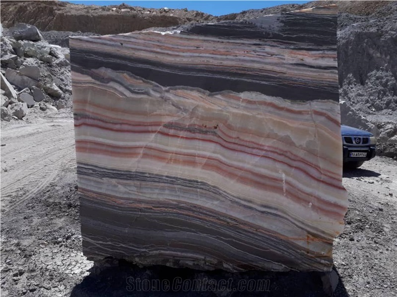 Rainbow Onyx Blocks, Multicolor Onyx Blocks