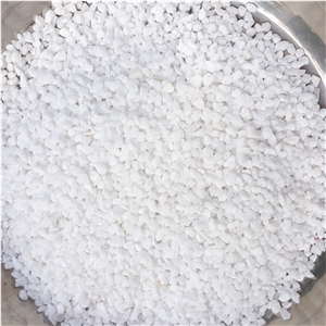 White Pebble Gravel Marble Stone for Decoration White Pebble Gravel Marble Stone for Decoration