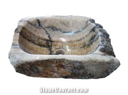 Waschbecken Onyx Erosion Natural
