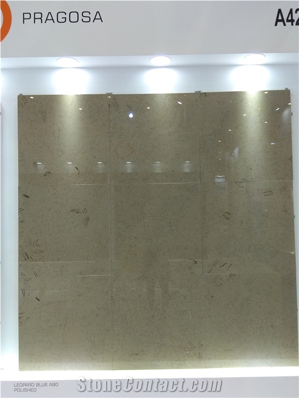 Leopard Blue Limestone Slabs, Tiles