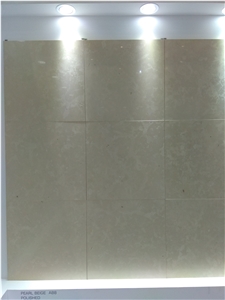 Pearl Beige Limestone Slabs, Tiles