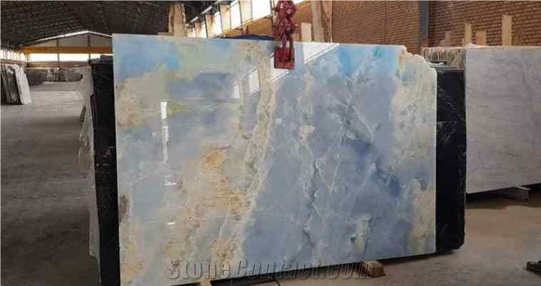 Blue Onyx Slabs