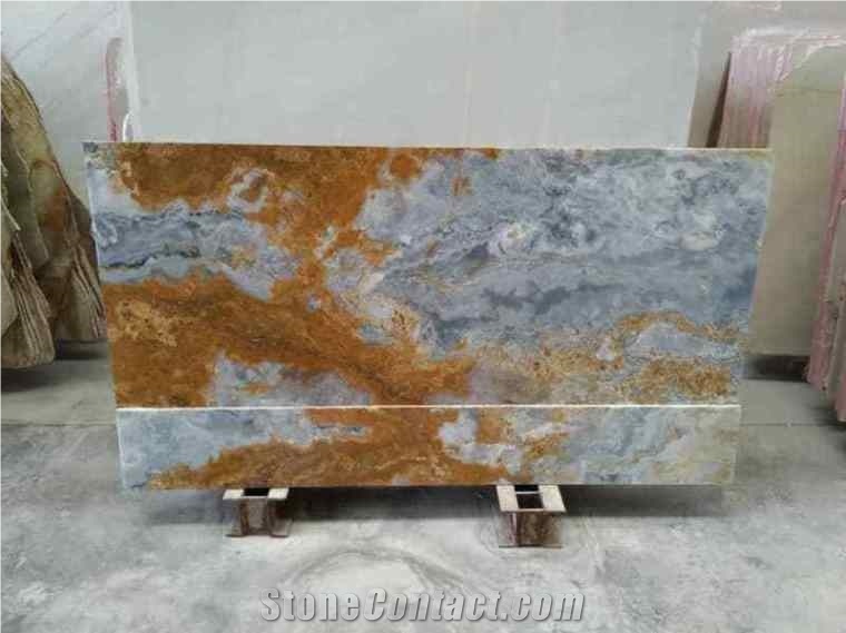 Blue Onyx Slabs